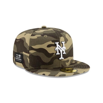 New York Mets Gorra | New Era MLB Armed Forces Weekend 59fifty Fitted Cap Mexico - Verdes